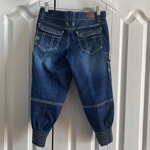 KARV Cargo Capri Denim Pant 25